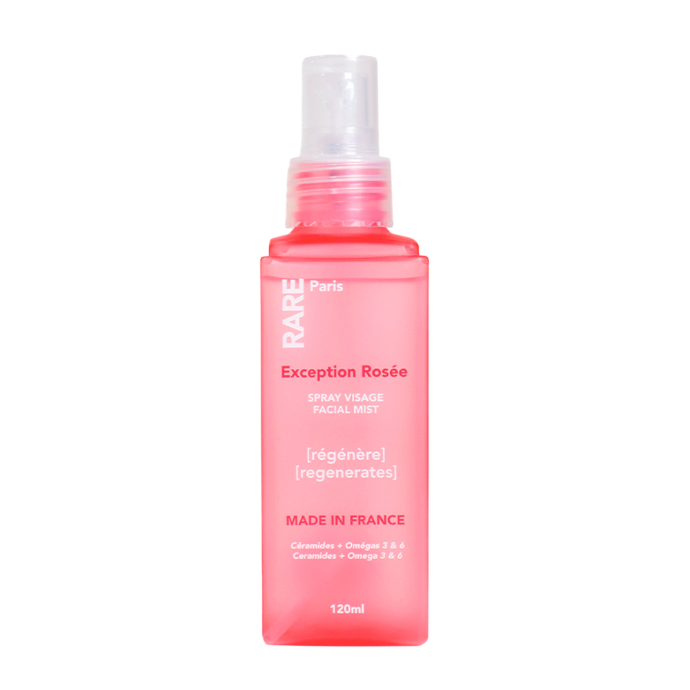 RARE PARIS Exception Rosée Regenerating Facial Mist 120ml - Відновлюючий міст для обличчя RARE PARIS Exception Rosée Regenerating Facial Mist 120ml - Відновлюючий міст для обличчя
